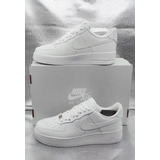 Tenis Nike Air Force One Af1 En Tono Blanco Talla 26