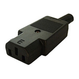 Ficha Conector Hembra Computacion Para Ups Pc Cpu X 10 U