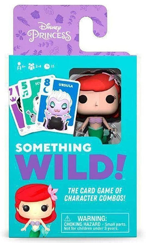 Funko Juego De Cartas Something Wild - Ariel Disney 