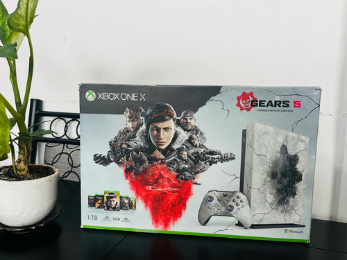 Microsoft xbox one x gears limited edition bundle