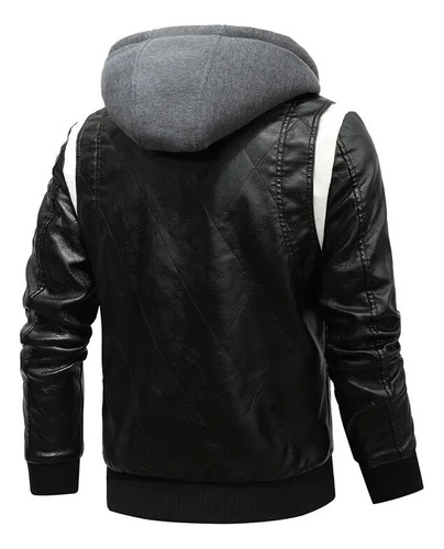 Chaqueta De Cuero Bomber Winter Para Hombre Drive Gosling Ry