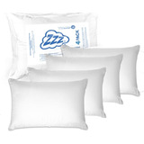 4 Pack Almohada Media+funda De Regalo Stefano Zanni Std