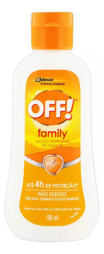 Off! Family Repelente Loção Squeeze 100ml