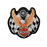 Motos Parche Bordado Águila Espaldar Motorcycle Harley