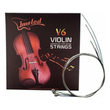 Imelod Cuerdas Para Violín (2 Unidades G-d-a-e) Violín Cu