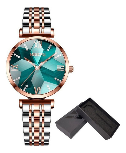 Relógios De Quartzo Nibosi Ni2529 Diamond Para Mulheres