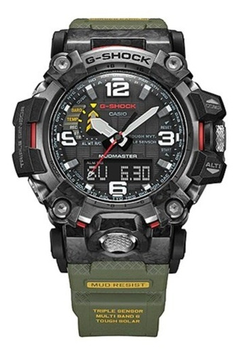 Reloj Casio G-shock Verde Gwg-2000-1a3 Mudmaster Ag Of Casio