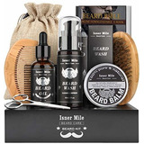 Kit De Barba Mejorado Para Hombres Aseo Del Crecimiento De L