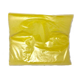 Saco De Lixo 20 Litros Amarelo Com 100 Unidades Resistente