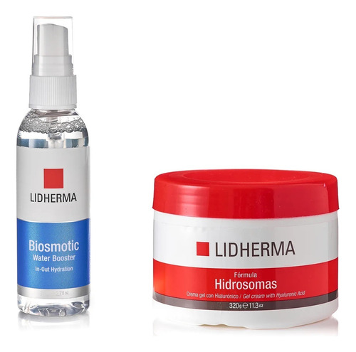 Kit Hidratante Hidrosomas + Biosmotic Water Booster Lidherma