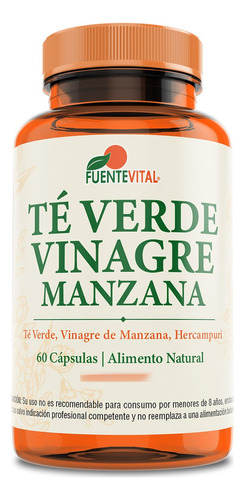 Adelgaza Con Te Verde + Vinagre Manzana 60 Cap