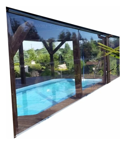 Plástico Pvc Cristal Transparente 0.40mm Rolo - 2m X 1,40m