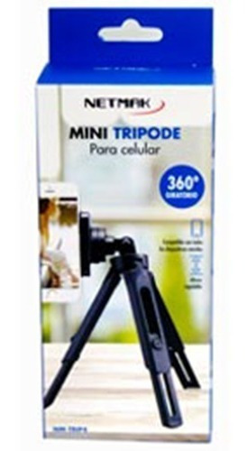 Mini Tripode Netmak Nm-trip4 360 Grados Multiples Angulos