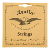 Aquila Aq-6b Gut Banjo Cuerdas Medium
