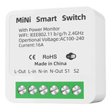Unsh Smart Switch Tuya 16a Wifi - C/ Monitor De Consumo