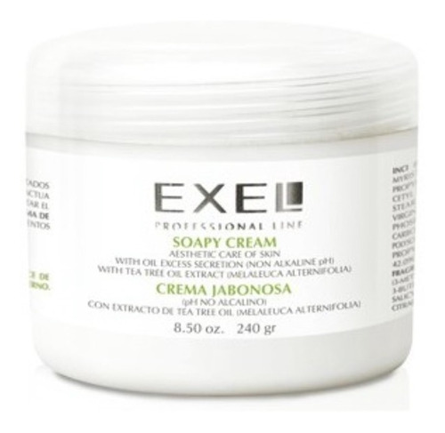 Exel Crema Jabonosa - Pieles Acneicas X 240 G
