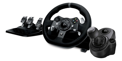 Kit Volante Logitech G920 Com Câmbio Para Xbox One/ Pc Gamer
