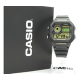 Relógio Casio Ae-1200wh-1bvdf - Nota Fiscal E Garantia