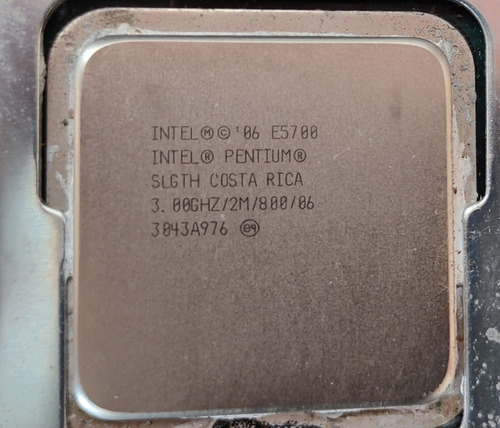 Processador Intel® Pentium® E5700 Com 1 Ano De Garantia