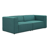 Modway Mingle - Juego De Sofa Modular Moderno Y Contemporane