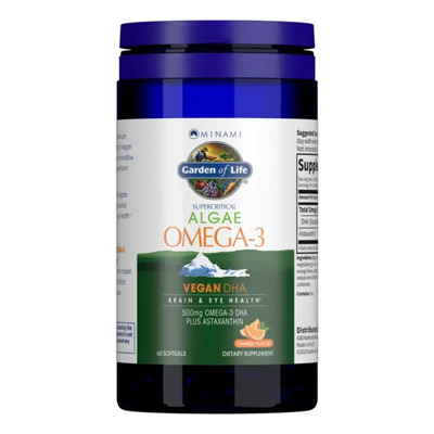 Garden of Life Suplemento Alimenticio Omega 3 60 Cápsulas Sabor Naranja | MercadoLibre