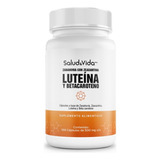 Luteína 20 Mg Con Zeaxantina 800mcg | Alta Concentración - Una Al Día | 100 Cápsulas | Antioxidante Natural Para El Ojo | Salud&vida Mx | Sin Gluten Y Sin Omg