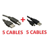 Cable Usb 1.8 Metros Impresoras Hp Epson Canon Brother Pos