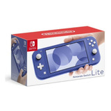Console Nintendo Switch Lite 32gb Azul Tela 5.5 Portatil