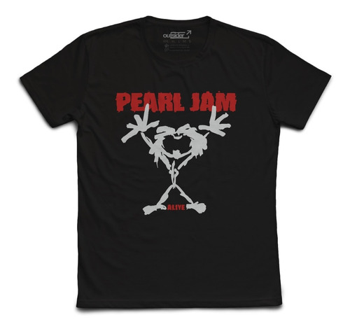 Remera Pearl Jam Alive. Tienda Outsider