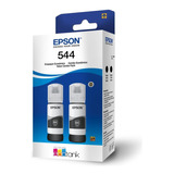 Pack De Botellas Tintas Epson T544 Ecotank 2u Negro