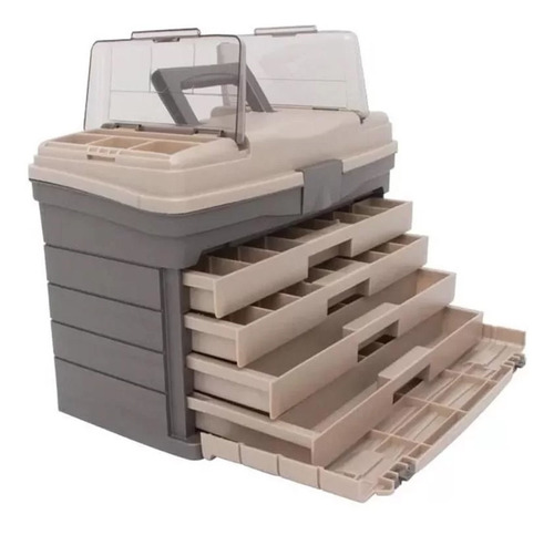 Caja De Pesca Plano 757-004 44.4 X 24.7 X 30.4 Cm