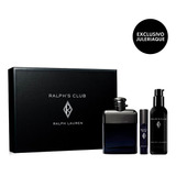Set Ralph´s Club Edp 100 Ml + Edp 10 Ml Y After Shave 3c