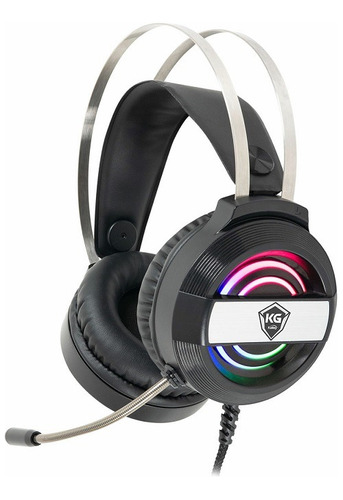 Audifonos De Diademas Over Ear Gaming Klalley Color Negro