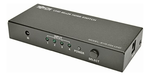 Tripp Lite B119-004-uhd Hdmi Switch De 4 Puertos Para Video