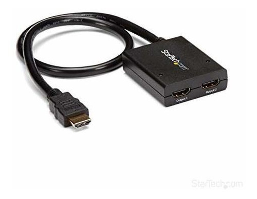 Startech.com Splitter Hdmi 1 En 2 Salidas - 4k 30hz - 2 Puer