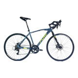 Bicicleta Ruta 21 Velocidades Aluminio Fury Freno Disco 11kg