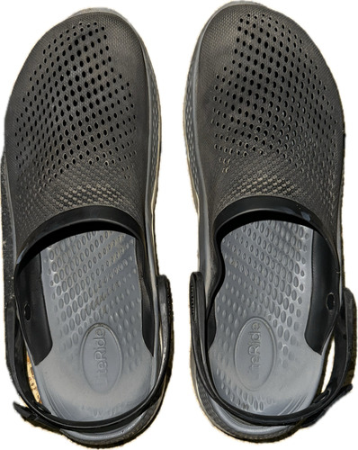 Crocs Originales Modelo Literide 360 Clog - Negro-usado