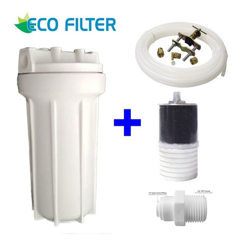 Filtro Agua Ozono, Carcasa, Kit De Instalación Completo