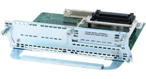 Módulo Roteador Cisco Nm-hd-1v= Interface Com Nfe