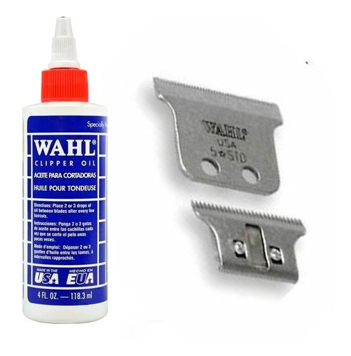 Navaja Cuchilla Repuesto Wahl Razor Edger + Aceite 118 Ml