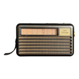 1x Radio Parlante Retro Am Fm Vintage Bt Envío A Todo Chile