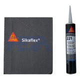 Sikaflex 221 Negro Cartucho 300 Ml Caja Con 12 Piezas Sika