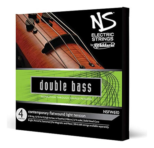 D Addario Ns Bajo Eléctrico Contemporáneo Cadena Set Escala 