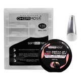 Kit Soft Gel Solido Coffin Largo Manicure