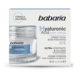 Crema Facial De Ácido Hialurónico Hidratante 50ml. Babaria Tipo De Piel Todo Tipo De Piel