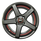 Jogo Roda Aro 15 Gt7 Spec2 Gol Voyage Santana Parati 4x100