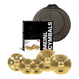 Set Platillos Meinl Hcs 14 16 18 20 +  Funda 