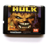 Jogo De Mega Drive, O Incrível Hulk, Sega, Mega Drive