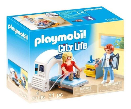 Playmobil Sal De Radiografia City Life Mt3 70196 Ttm