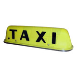 Cartel Para Taxi Luz Base Imantada Luminosa 12v Amarillo